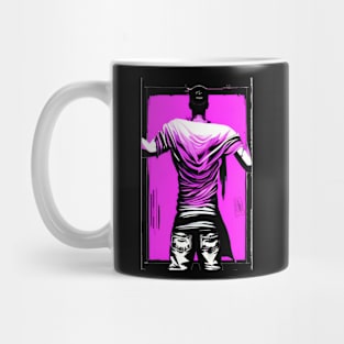 Street Back in Pink 001 Mug